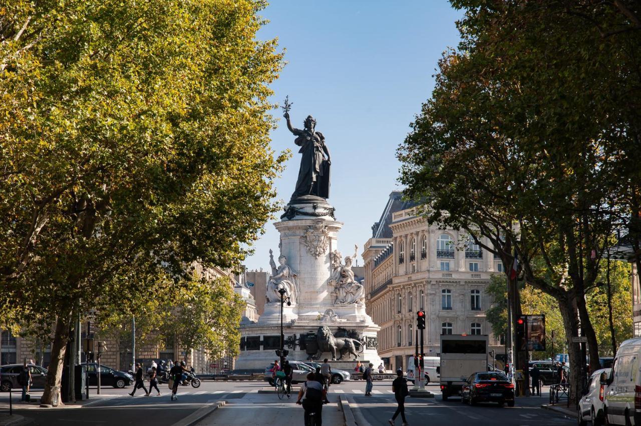 Hotel Au Coeur De Republique Parigi Esterno foto